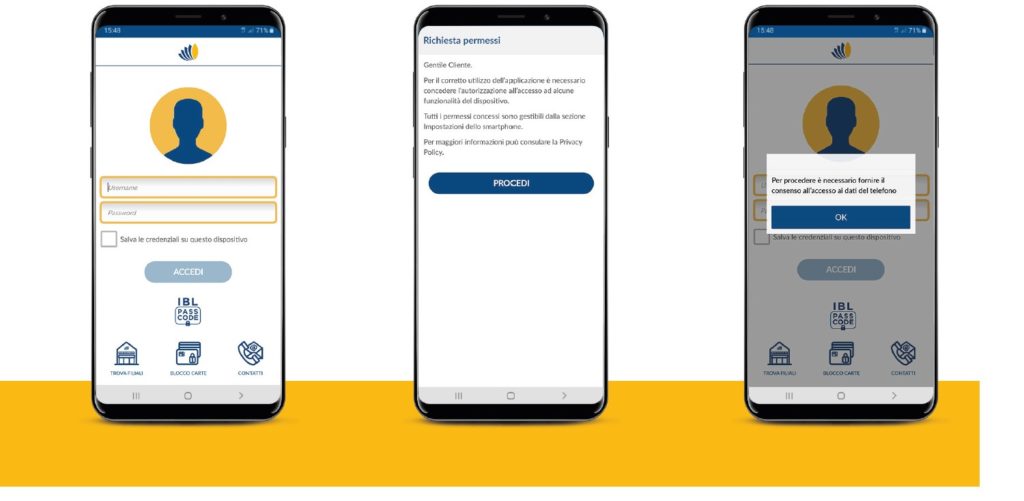App IBL Banca sicura e affidabile